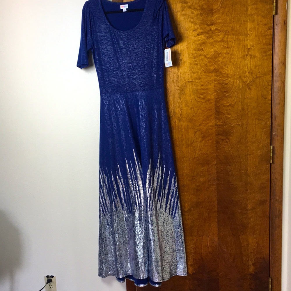 HTF LulaRoe Elegant Ana Frozen Elsa dress